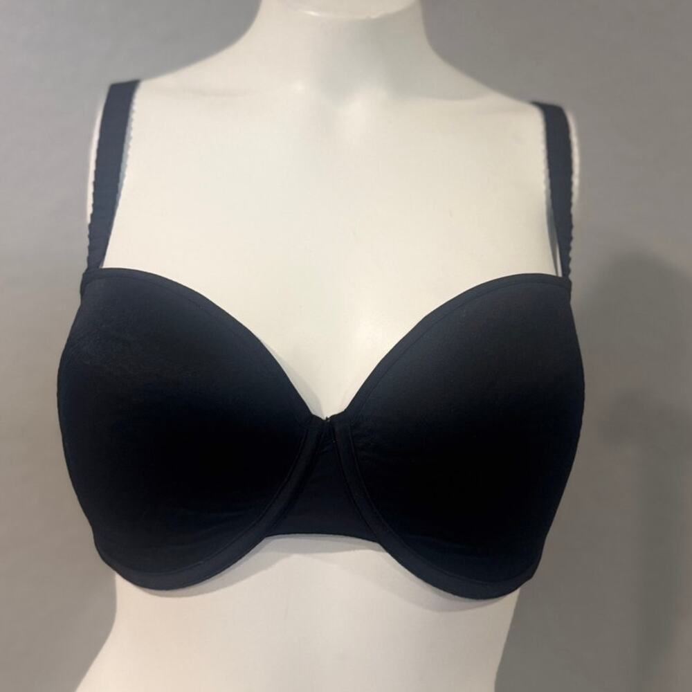 Thirdlove Cotton T-Shirt Bra black 32F‎